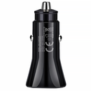 Carregador Veicular Turbo 45W 2 Saídas + Cabo para iPhone Preto - Inova CAR-3224A