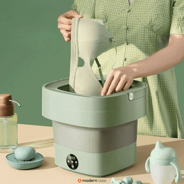 Mini Máquina de Lavar Portátil TurboClean