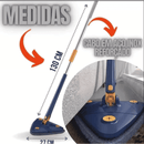 Mop de Limpeza Triangular 360° + Refil