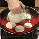 Forma Antiaderente em Silicone para Panquecas - Compre 2 Leve 3