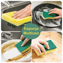 Dispenser Dosador para Detergente 2 em 1 com Esponja