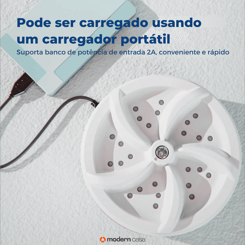 Mini Máquina de Lavar Portátil - SuperClean