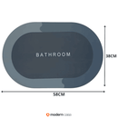 Tapete de Banho Absorvente Seca Rápido