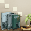 kit de Livros Decorativos 3 Peças