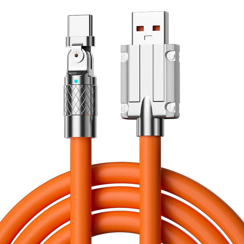 Cabo Carregador USB-C Ultra Rápido 120W