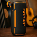 Caixa de Som Bluetooth 30W Alto-Falante Grave Potente Preto - Basike BA-RAD-123