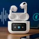 Fone de Ouvido Bluetooth Sem Fio TWS Auricular com Tela Touch - Basike BAFON-6697