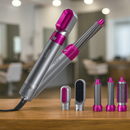 Secador Alisador e Modelador de Cabelos 5 em 1 Profissional 110V - Inova DRS-12901