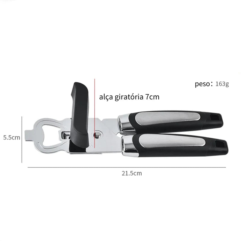 Abridor Profissional de Latas e Garrafas