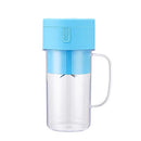 Copo Caneca Liquidificador 420ml com 6 lâminas Recarregável Portátil