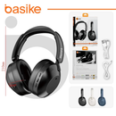 Fone de Ouvido Bluetooth Sem Fio ANC Cancelamento de Ruído Azul - Basike BAFON-195