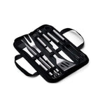 Kit para Churrasco 9 peças conjunto de aço inoxidável