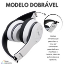 Fone de Ouvido Sem Fio Headset Bluetooth Branco - Xtrad LC-815