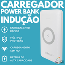 Carregador Portátil Power Bank 10000mAh Por Indução (Aproximação) Branco - Inova KV-96946