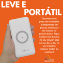 Carregador Portátil Power Bank 10000mAh Por Indução (Aproximação) Branco - Inova KV-96946