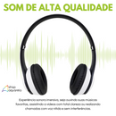 Fone de Ouvido Sem Fio Headset Bluetooth Branco - Xtrad LC-815