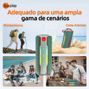 Caixa de Som Bluetooth 30W Alto-Falante Grave Potente Azul - Basike BA-RAD-123