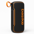 Caixa de Som Bluetooth 30W Alto-Falante Grave Potente Preto - Basike BA-RAD-123