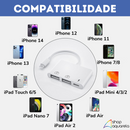 Cabo Adaptador OTG 2 USB + Lightning para iPhone - Inova ZJT-30100