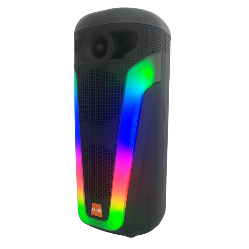 Caixa de Som Amplificador Bluetooth Grande LED 50W - Xtrad XDG-149