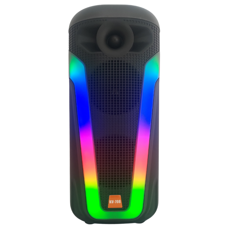 Caixa de Som Amplificador Bluetooth Grande LED 50W - Xtrad XDG-149
