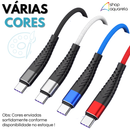 Cabo Carregador Rápido 3.4A 2 Metros USB Tipo C - Inova CBO-6011