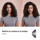 Secador de Cabelos Alisador e Modelador 5 Encaixes 110V Vermelho - Inova CFT-12337-5