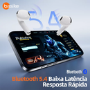 Fone de Ouvido Bluetooth Sem Fio TWS Auricular com Tela Touch - Basike BAFON-6697