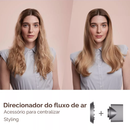 Secador de Cabelos Alisador e Modelador 5 Encaixes 110V Vermelho - Inova CFT-12337-5