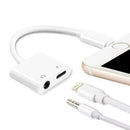 Adaptador Duplo Carregador e Áudio Lightning/P2 para iPhone - Xtrad XT-2141