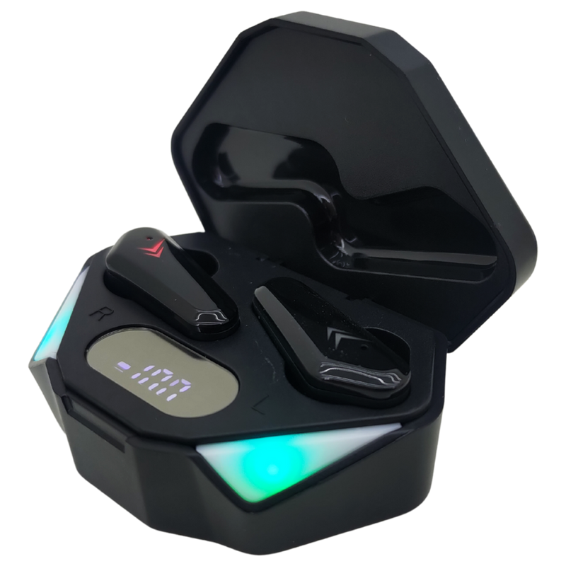 Fone de Ouvido Gamer Bluetooth TWS LED - Altomex A-607-A