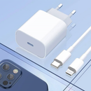 Fonte Carregador Turbo 20W USB-C Tipo C + Cabo para iPhone - Inova CAR-0094-TZ