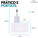 Fonte Carregador Rápido 40W Turbo 2 Saídas USB-C Tipo C - Altomex AL-8209