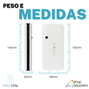 Power Bank Carregador Portátil 10000mAh 3 Portas USB Universal Preto - Inova POW-1019