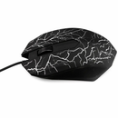 Mouse Gamer Com Fio USB 2400DPI LED 6 Botões para Jogos - Inova MOU-8775