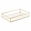 Bandeja Decorativa com Espelho Luxo