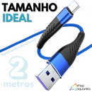 Cabo Carregador Rápido 3.4A 2 Metros USB Tipo C - Inova CBO-6011
