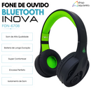 Fone de Ouvido Bluetooth Sem Fio Anti-Ruído Verde - Inova FON-6708